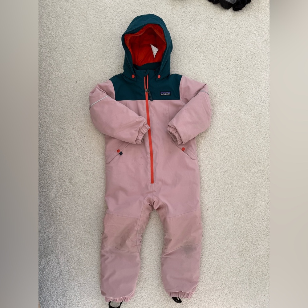 Patagonia Snow Pile One Piece Snowsuit 4T